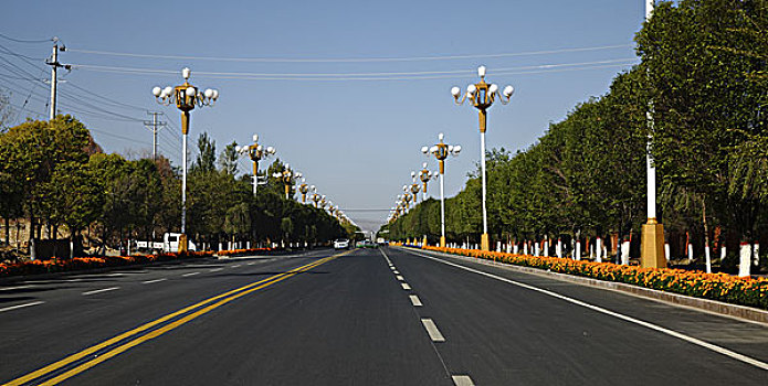 裕民县城公路,新疆塔城