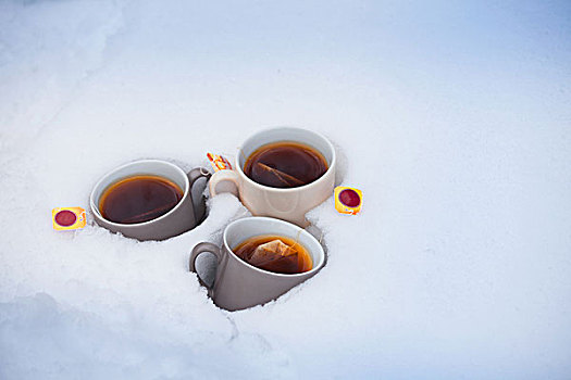 喝茶,冬天