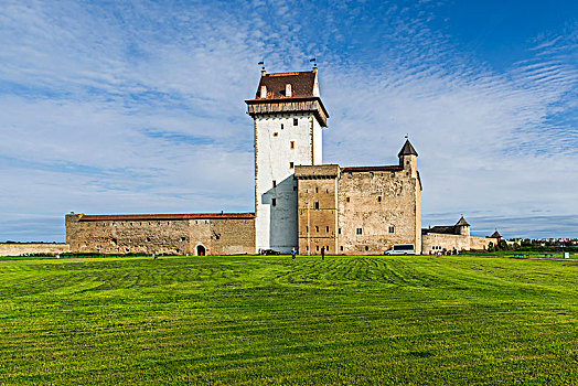 赫尔曼,城堡,要塞,爱沙尼亚,欧洲