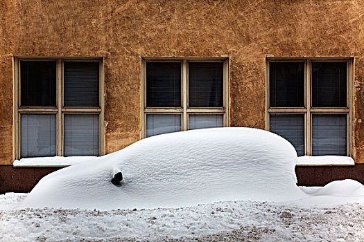 雪,汽车