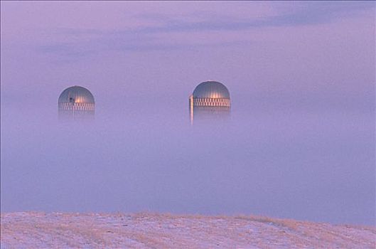 雾,艾伯塔省,加拿大