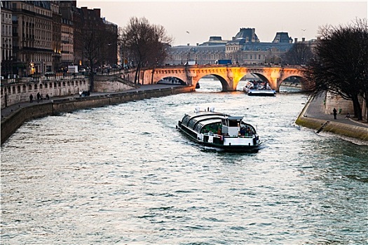 塞纳河,巴黎新桥,巴黎