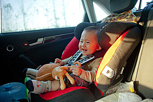 宝宝,安全座椅,婴儿