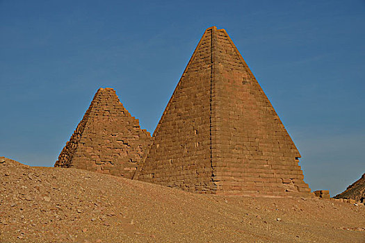 金字塔,北方,多,努比亚,苏丹,非洲
