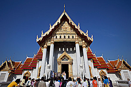 泰国,曼谷,大理石庙宇,云石寺