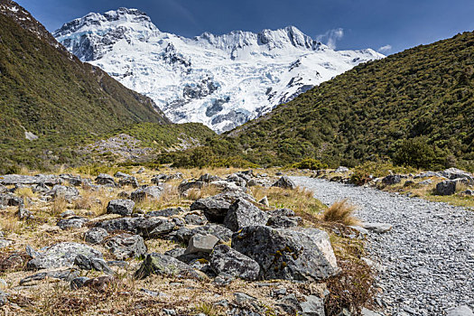 风景,库克山国家公园,新西兰