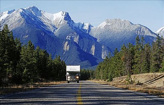 落基山脉,碧玉国家公园,艾伯塔省,加拿大,北美