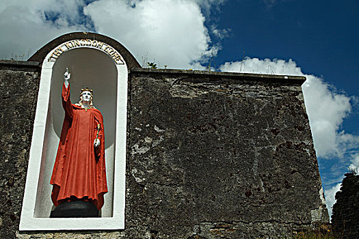 宗教,雕塑,乡村,克俐环,半岛,凯瑞郡,爱尔兰