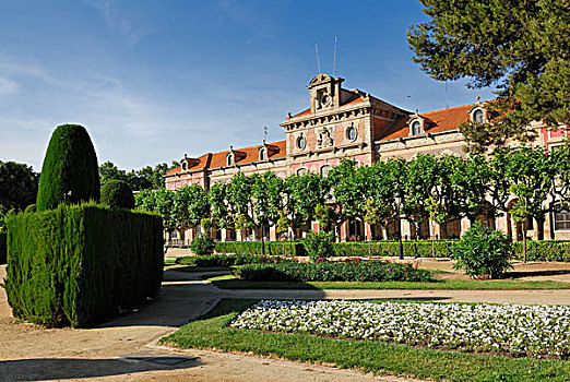议会,加泰罗尼亚,城堡公园,巴塞罗那,西班牙,欧洲