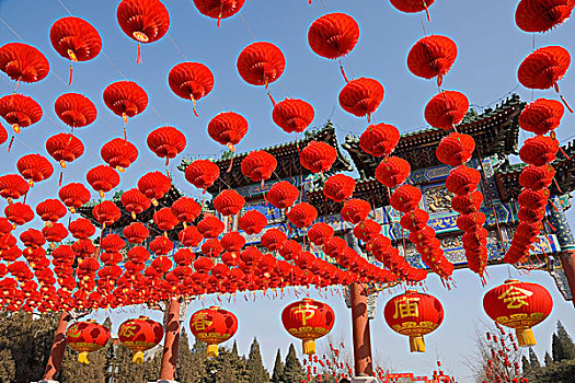 灯笼,北京,中国,亚洲