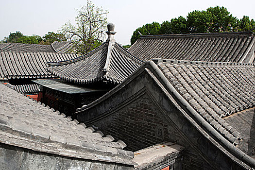 北京南锣鼓巷古代建筑