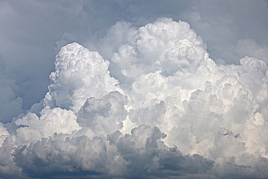 积雨云,云,旺图山,沃克吕兹省,普罗旺斯,法国
