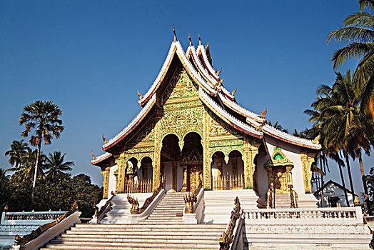 皇宫,博物馆,琅勃拉邦,老挝