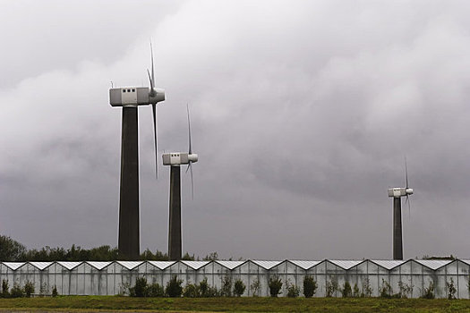 风轮机,温室,丹麦