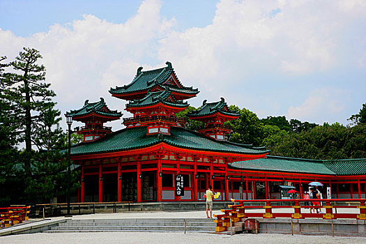 京都府,平安神宫祭祀侧殿