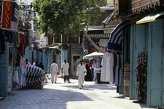 沙特阿拉伯,老城,露天市场