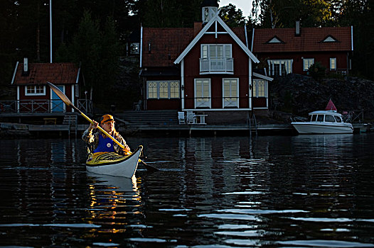 女人,斯德哥尔摩群岛,瑞典