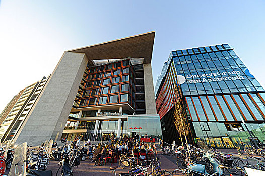 阿姆斯特丹,现代,图书馆,荷兰
