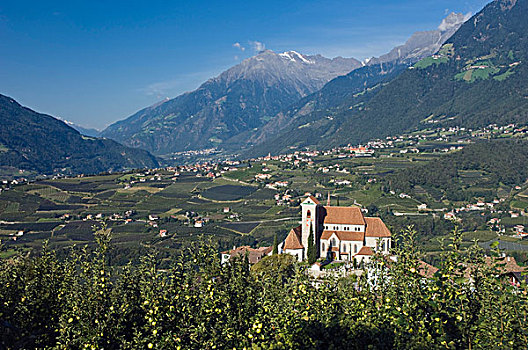 山村,靠近,梅拉诺,特兰迪诺,意大利,欧洲