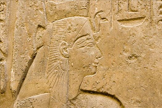 象形文字,拉美西斯二世,卢克索神庙,路克索神庙,尼罗河流域,埃及,非洲
