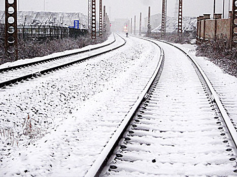 铁路线,冬季铁路运输