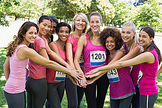 女性,乳腺癌,马拉松,跑步
