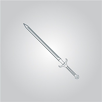 剑,象征