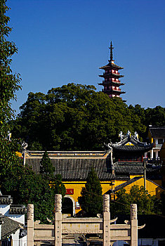 苏州光福古镇铜观音寺