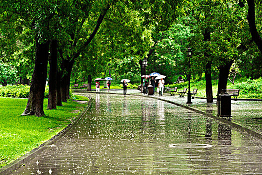 北京北海公园大道