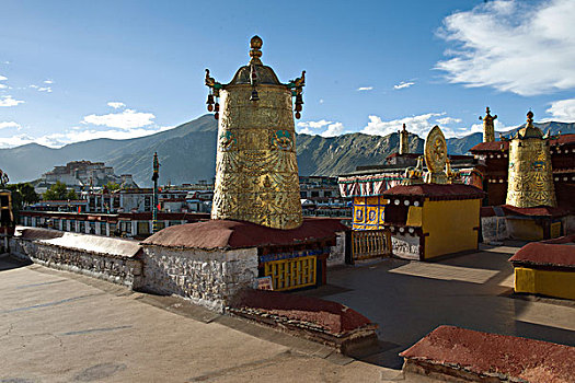 西藏拉萨大昭寺建筑