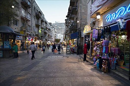 户外市场,耶路撒冷,以色列