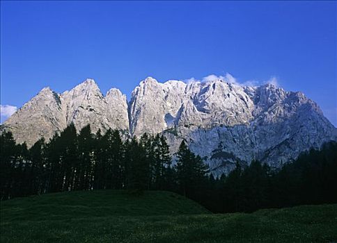 顶峰,山脉,斯洛文尼亚