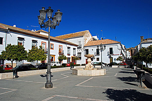 城镇广场,安达卢西亚,西班牙