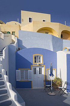 建筑,锡拉岛,希腊