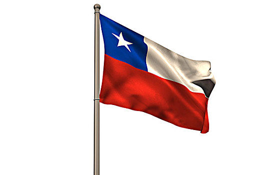 电脑合成,智利,国旗