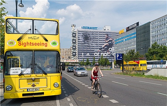 柏林,观光,巴士