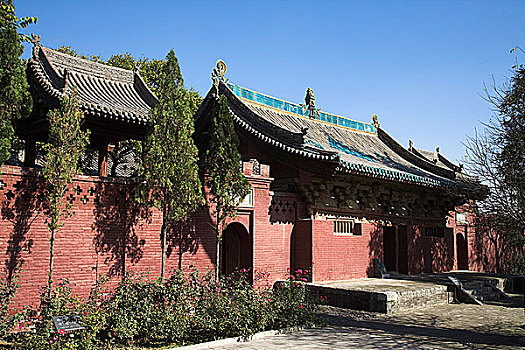 建筑,庙宇,平遥,山西,中国