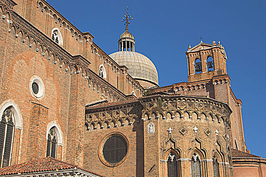 大教堂,正面,威尼斯,意大利