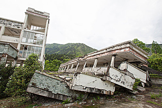 512汶川地震遗址