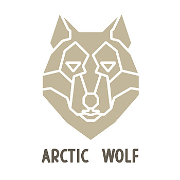 西伯利亚狼标志图片
