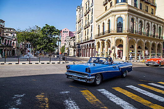 古巴-哈瓦那的老爷车