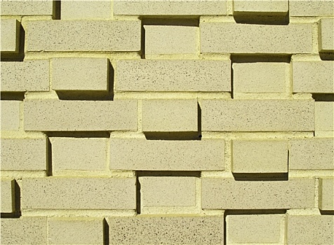 黄色,砖墙
