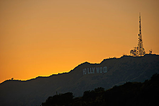 日落,好莱坞