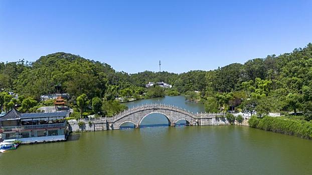 岳阳洞庭湖君山岛