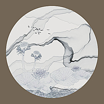 中国抽象水墨画