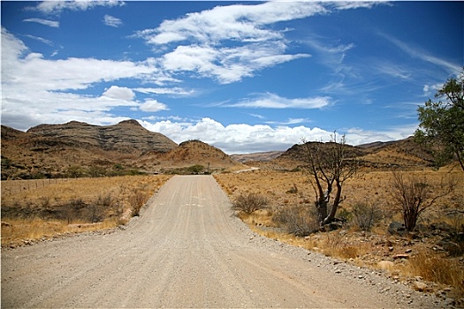 碎石路,纳米比亚