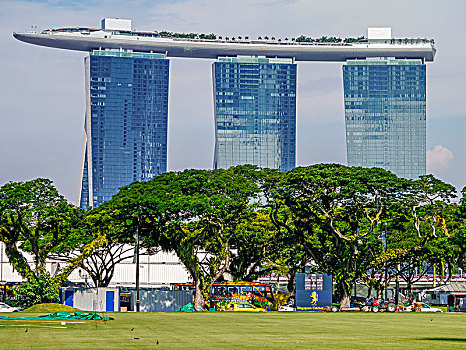 未来,码头,湾,沙,酒店,建筑师,城市核心区,新加坡,亚洲