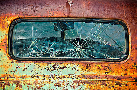 碎玻璃,汽车,美国