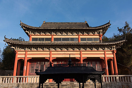 鸡公山活佛寺图片