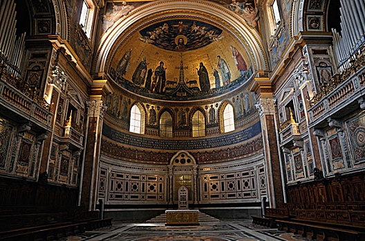 拉特兰圣约翰大教堂,大教堂,罗马,意大利,欧洲